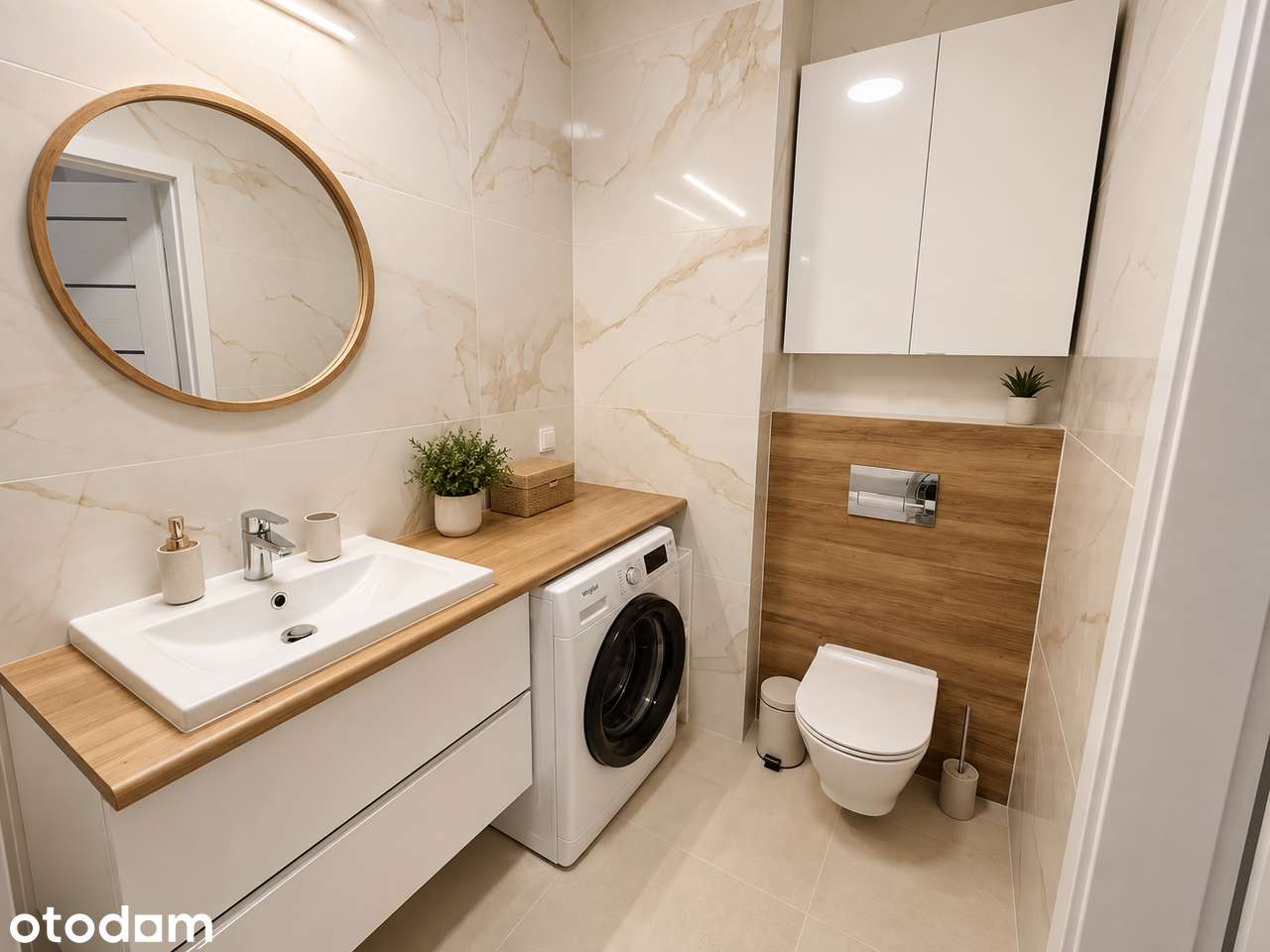 Nowoczesny apartament z balkonem | Wola Skwer | 42 m²