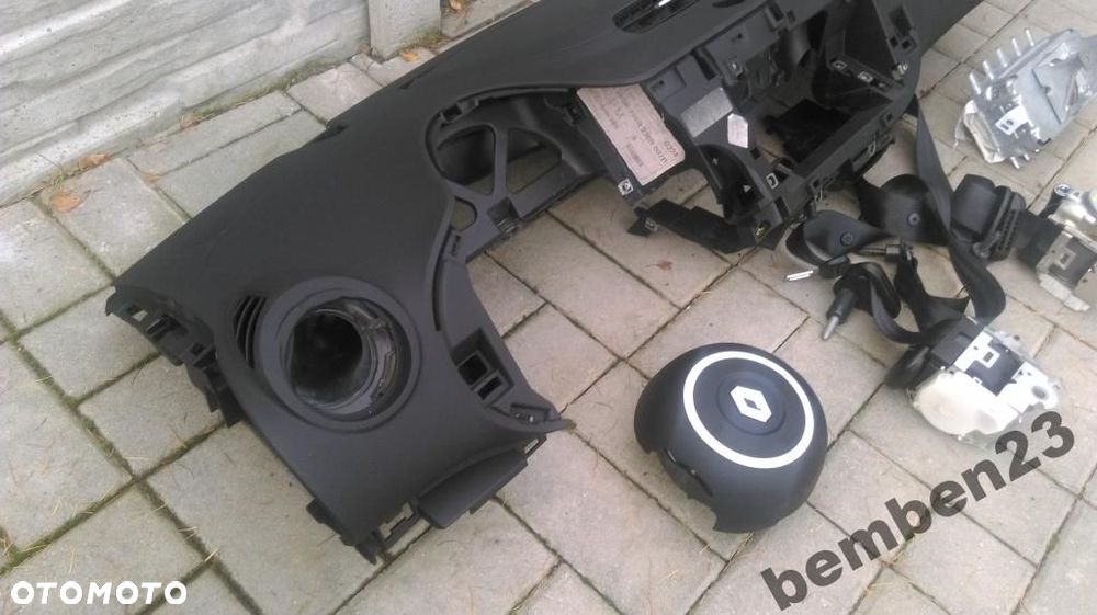 RENAULT TWINGO III 3 KONSOLA AIRBAG DESKA PODUSZKI - 6