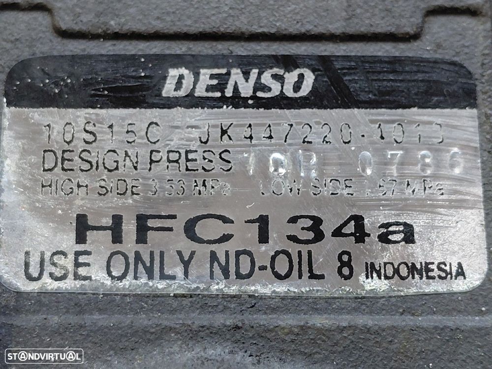 Compressor Do Ar Condicionado Toyota Dyna Camião De Plataforma/Chassis - 3