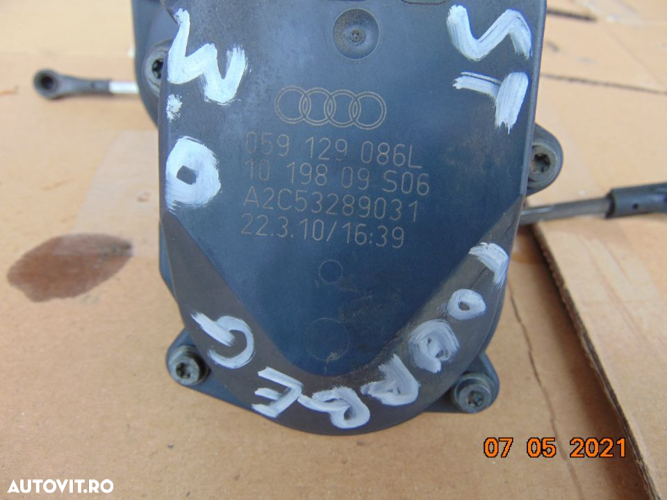 Clapeta acceleratie VW Touareg 7p motor 3.0 euro 5 Audi Q7 Audi a8 a4 2.7 Q5 - 3