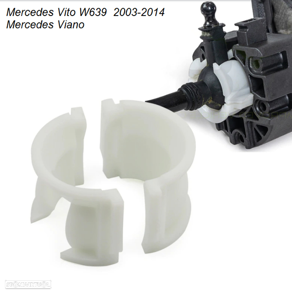 Kit reparação casquilho selector velocidades Mercedes Vito W639 / Viano A6392605309 NOVO