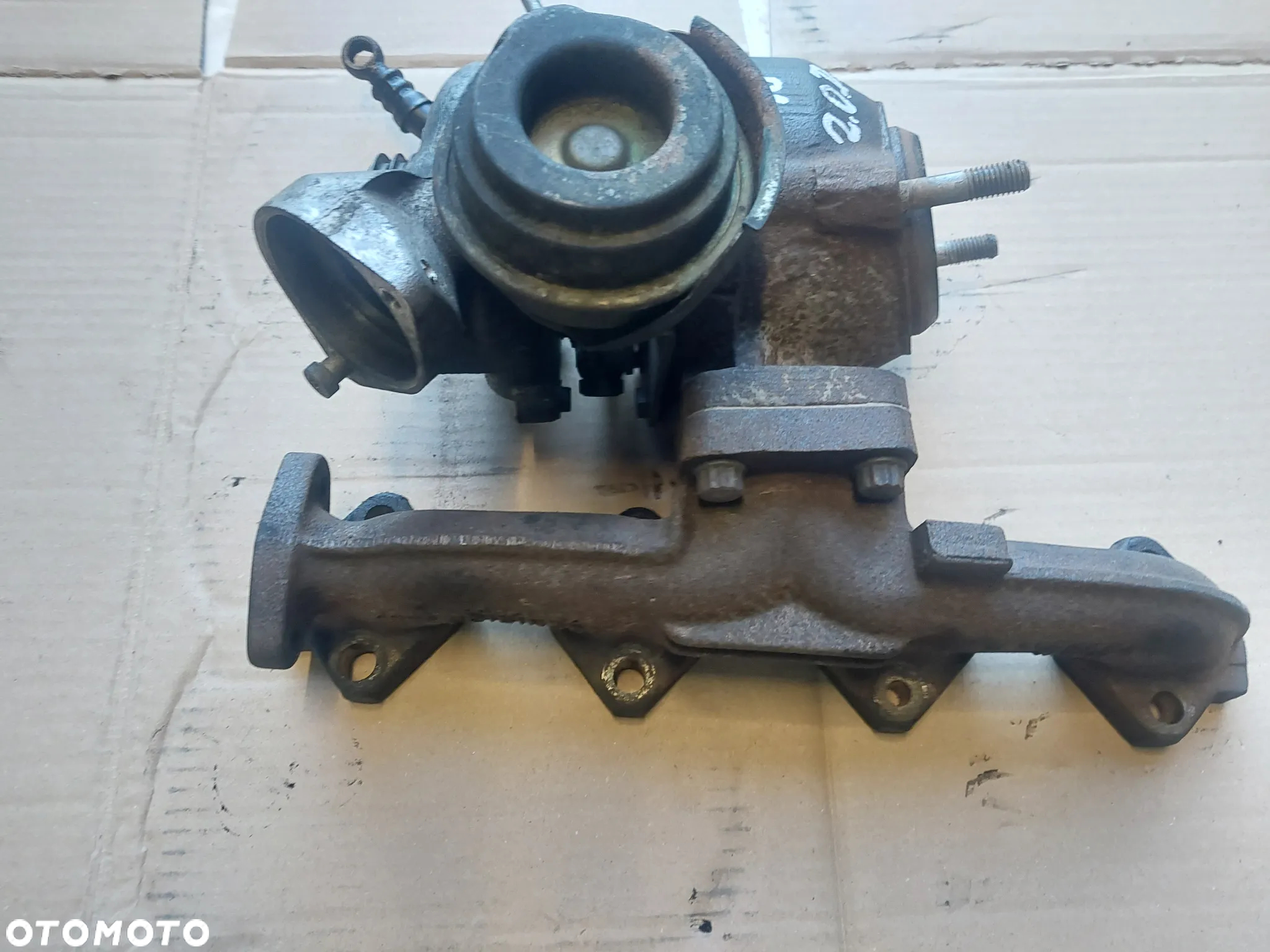 Turbo Turbina Turbosprężarka BMW E81 E87 320D 520d E46 X3 E83 2.0D 150 KM 110 kW Garett GT1749V  7787626D  717478-1 - 3