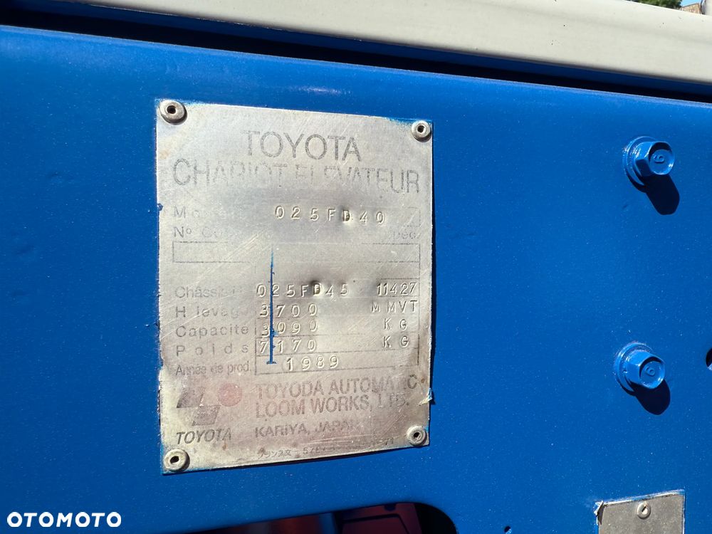 Toyota 02 5FD40 - 13