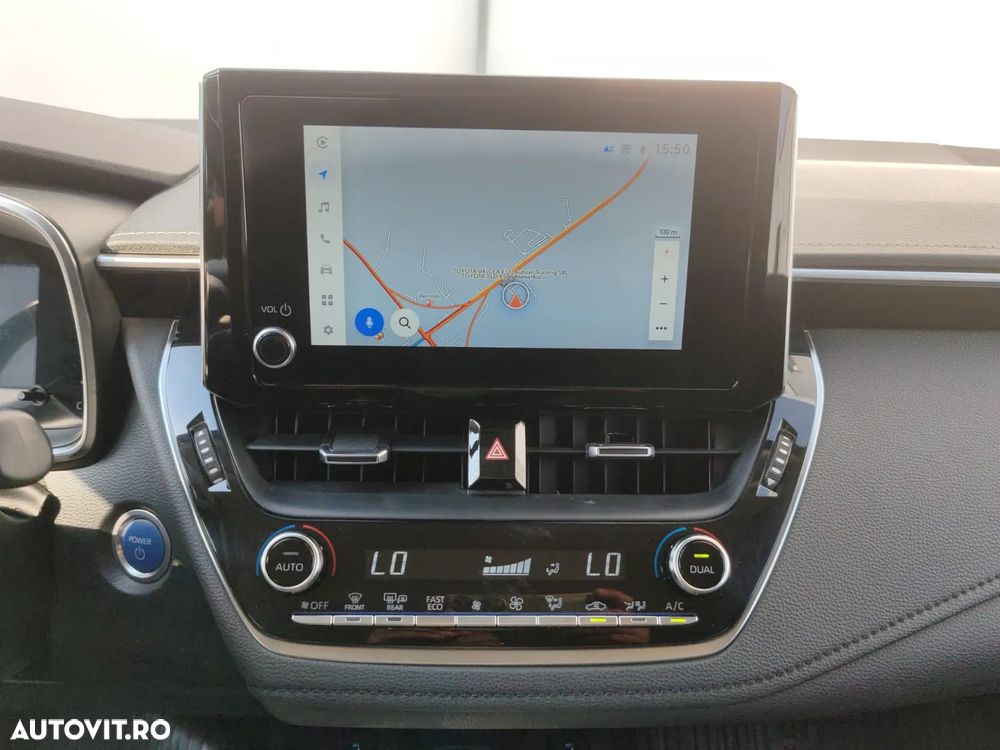 Toyota Corolla 1.8 HSD Exclusive interior Negru - 10