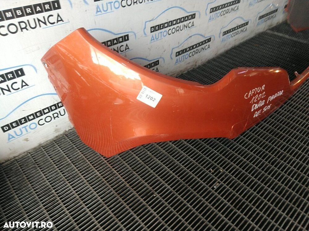 Bara fata Renault Captur 2013 - 2017 PORTOCALIU (1202) Diesel model fara spalatoare far ... - 2