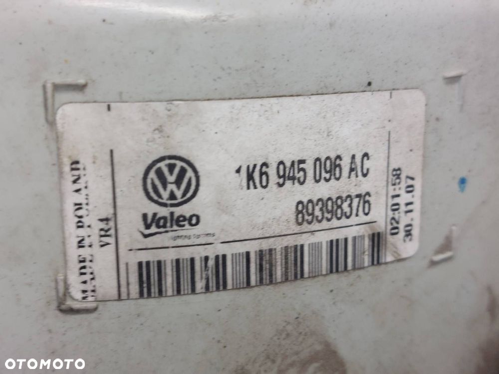 LAMPA PRAWY TYŁ VOLKSWAGEN GOLF V 5D 1K6945096AC 1K6945094G - 5
