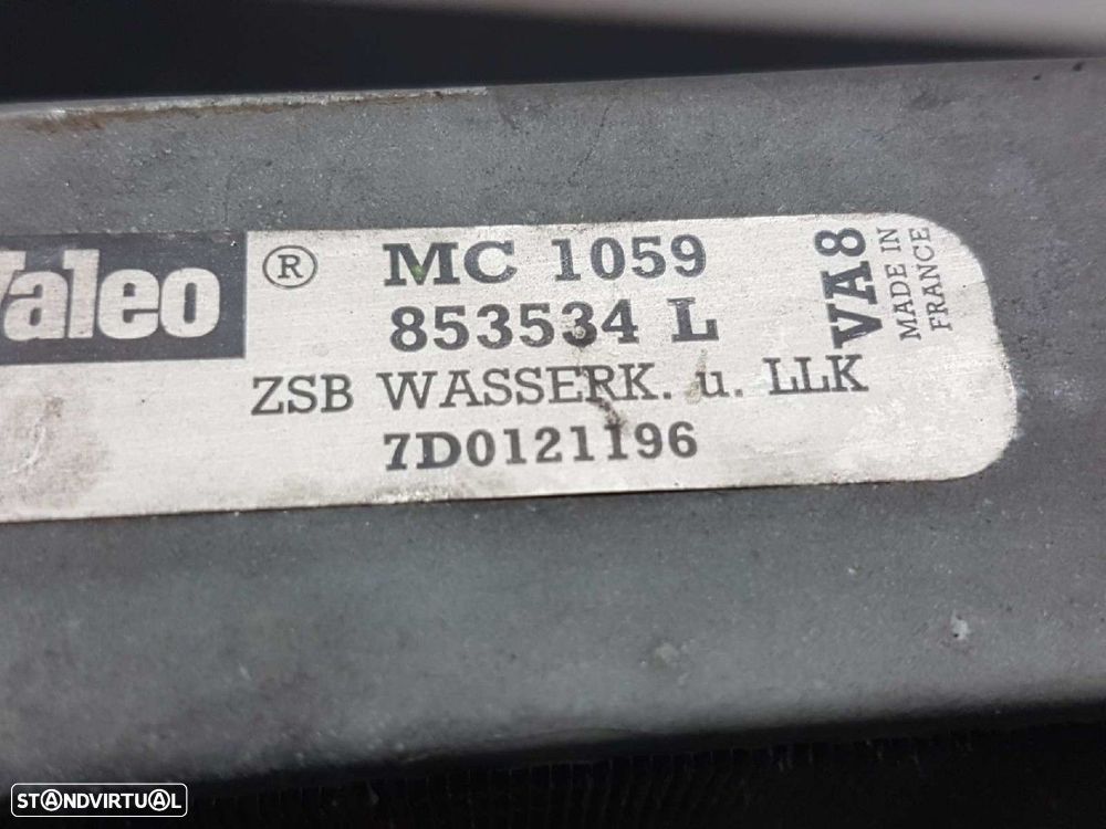 RADIADOR DE ÁGUA VOLKSWAGEN T4 BUS (MOD. 1991) MULTIVAN LAST EDITION - 4