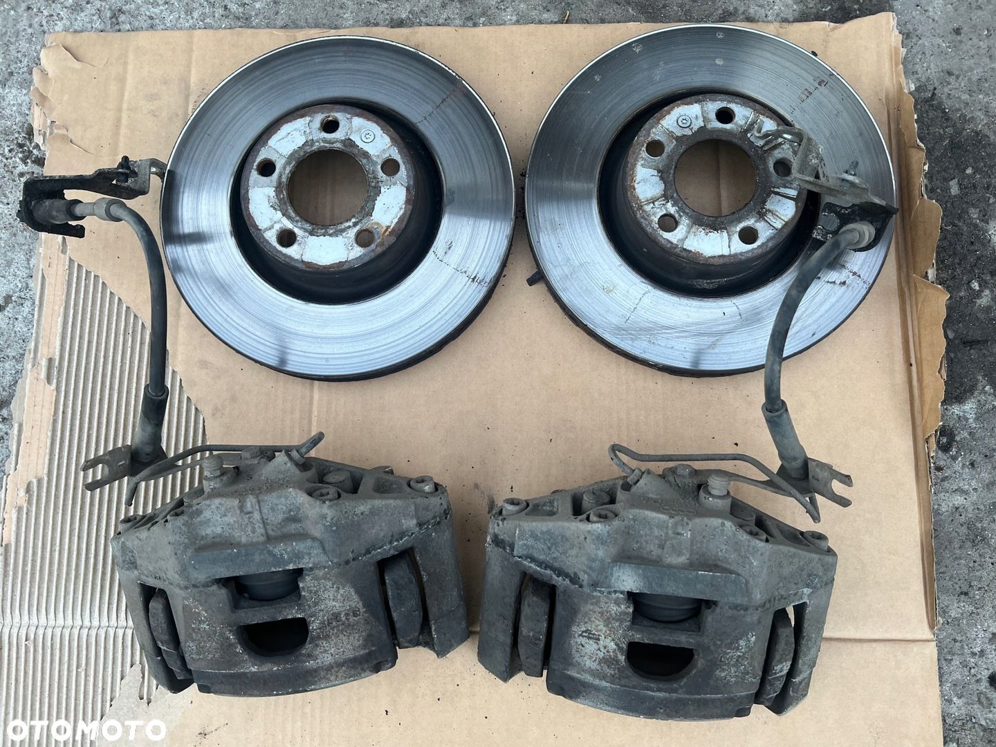 SWAP ZACISKI TARCZE 320MM AUDI A4 B6 B7 KOMPLET - 1
