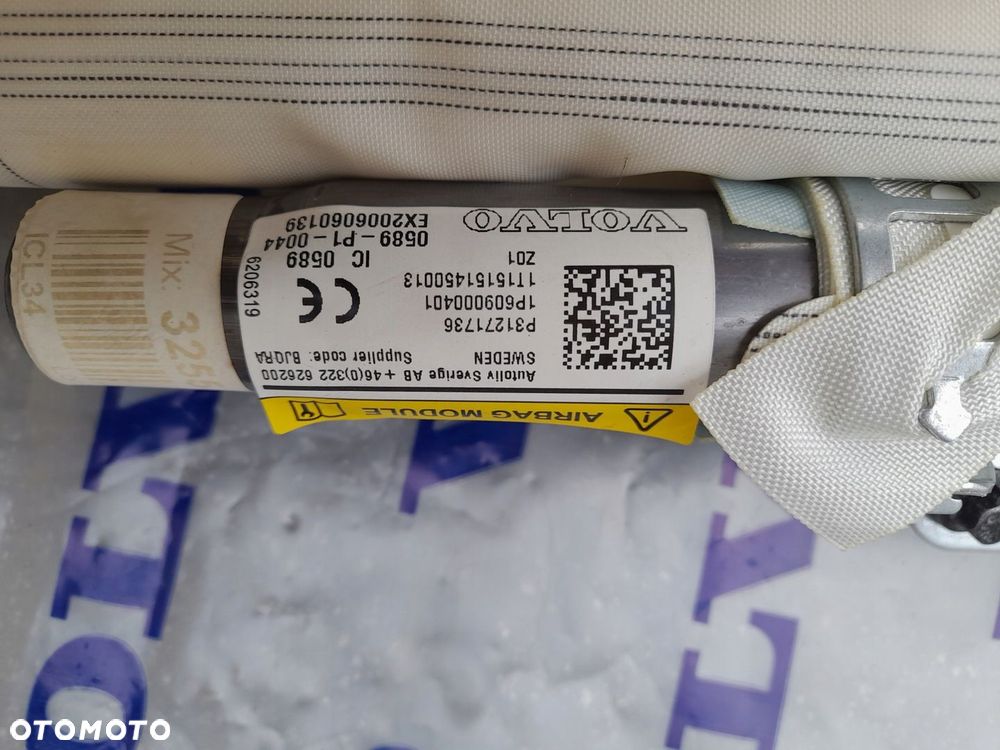 PODUSZKA KURTYNA LEWA 31271736 VOLVO XC60 LIFT 16R W-WA - 5