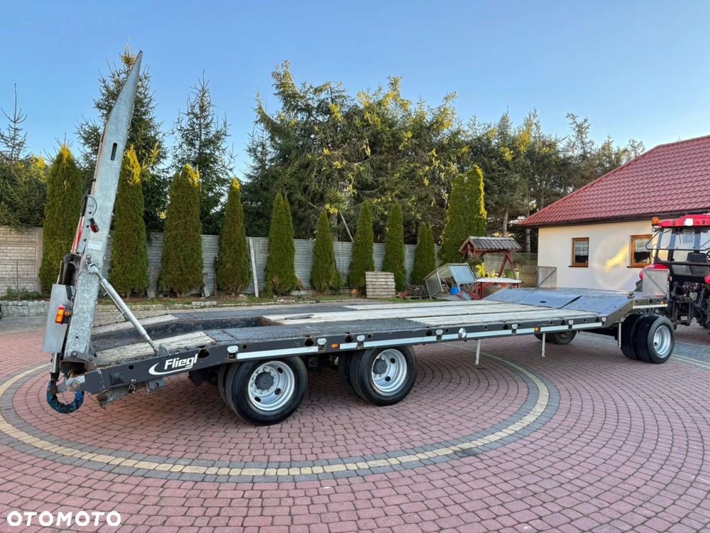 Fliegl DTS 300 *NISKOPODWOZIOWA, NAJAZDY HYDRAULICZNE, 3 osiowa, LAWETA, 2018ROK* - 8