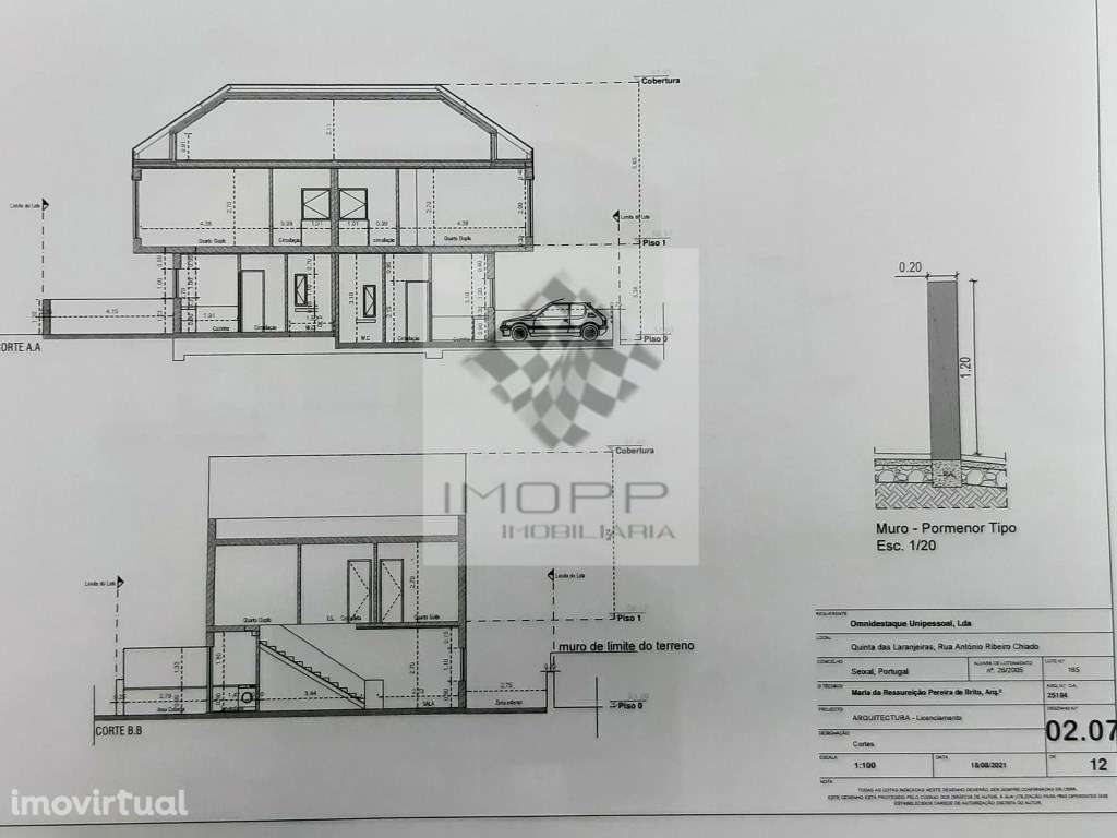 Moradia T2 +2 Geminada na Quinta das Laranjeiras ( em construção ) - Grande imagem: 5/12