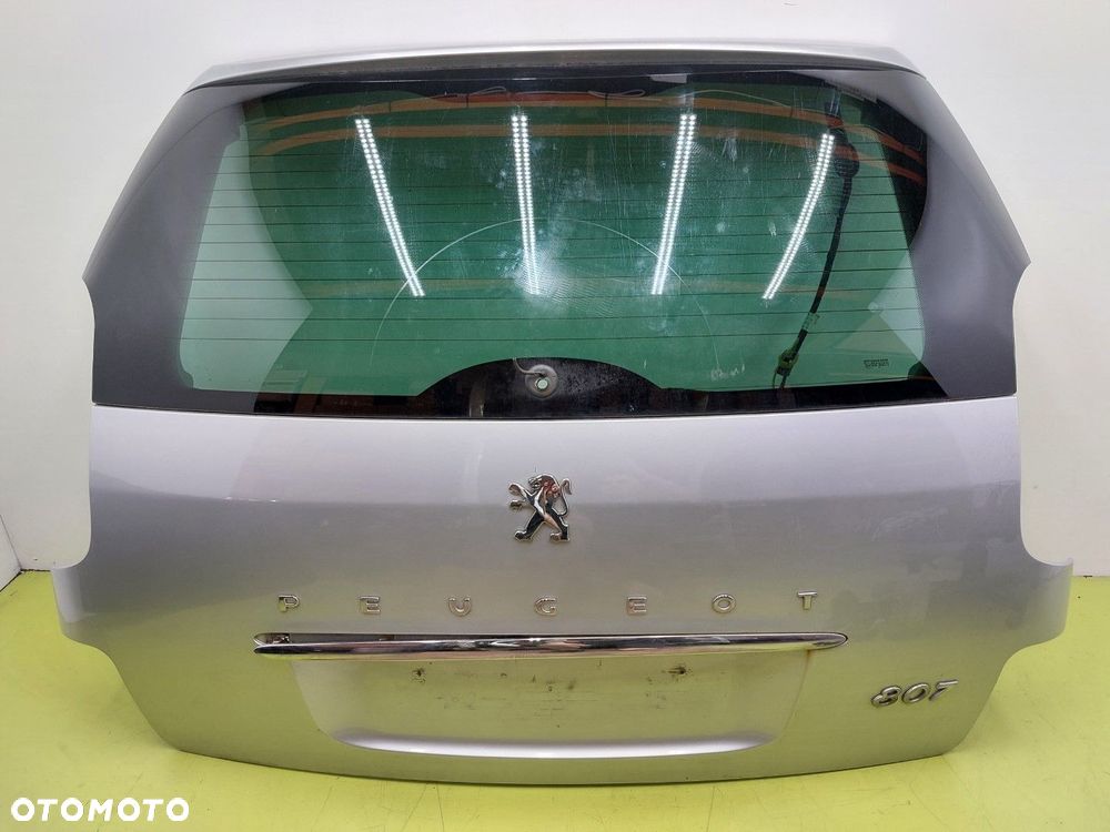 Klapa tył tylna BAGAŻNIKA PEUGEOT 807 2002–2014 EZR SREBRNY - 1