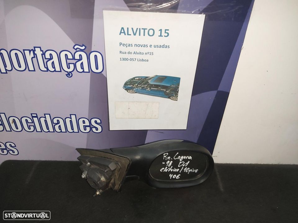 Retrovisor Direito Eletrico Renault Laguna 98  10pinos - 1