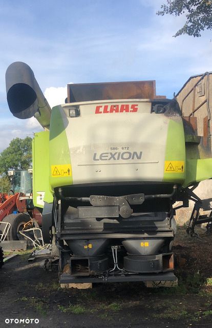 Claas Lexion - Rura Wysypu Klapa - 2