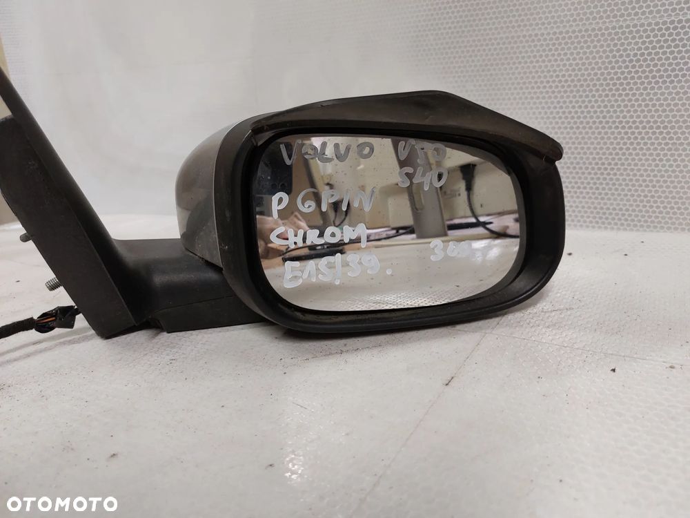 - LUSTERKO ELEKTRYCZNE PRAWE VOLVO V50 LIFT S40 6PIN CHROM - 4