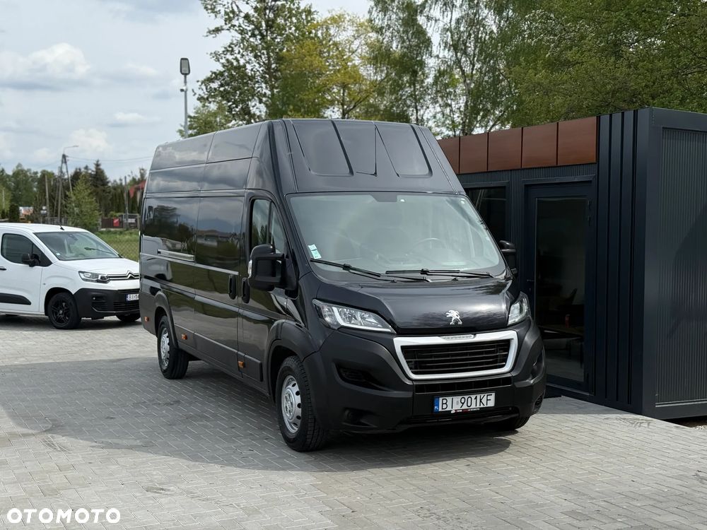 Peugeot Boxer 2.2 165KM / Maxi L4 H3 / 202.500KM / Czarny / ZAREJESTROWANY - 3