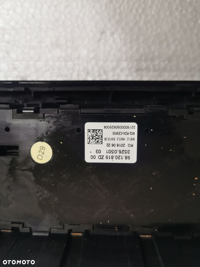 Toyota Proace 2018 rok radio 98120819ZD - 3