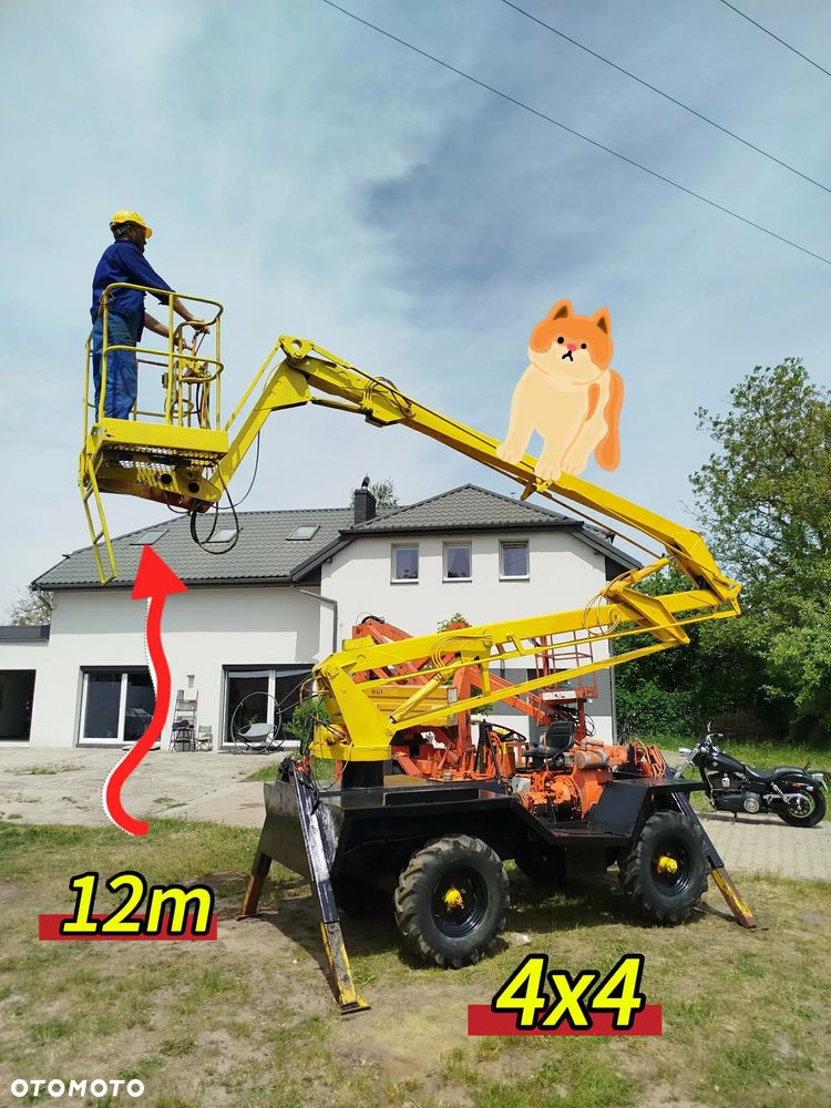 JCB Pegasus AT 46 ALL Terrain 4x4 zwyżka 4wd terenowa 12m podnośnik koszowy platforma robocza Video Cherry picker boom lift Access platform - 1