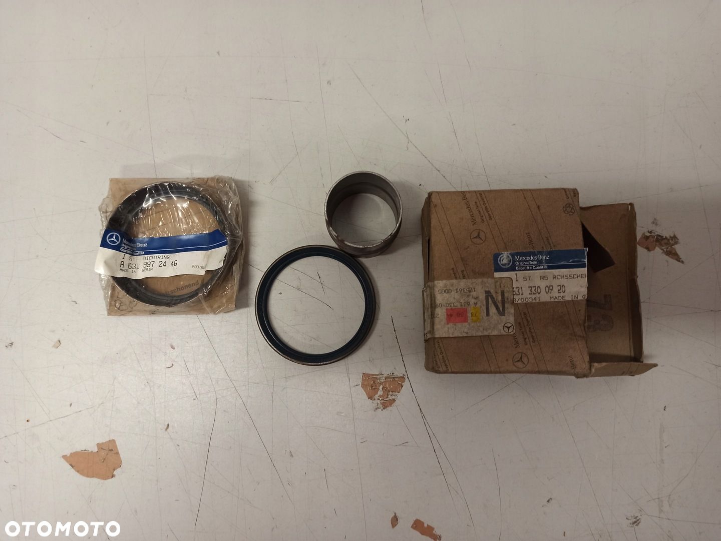 ZESTAW NAPRAWCZY ZWROTNICY MERCEDES MB100 W631 OM733 A6313300920 ASO ORG - 1