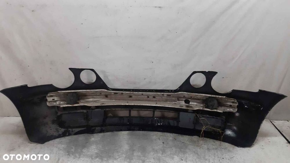 ^ ZDERZAK PRZÓD PRZEDNI DO BMW E46 3 COMPACT SCHWARZ II 2 CZARNY HALOGENY - 6