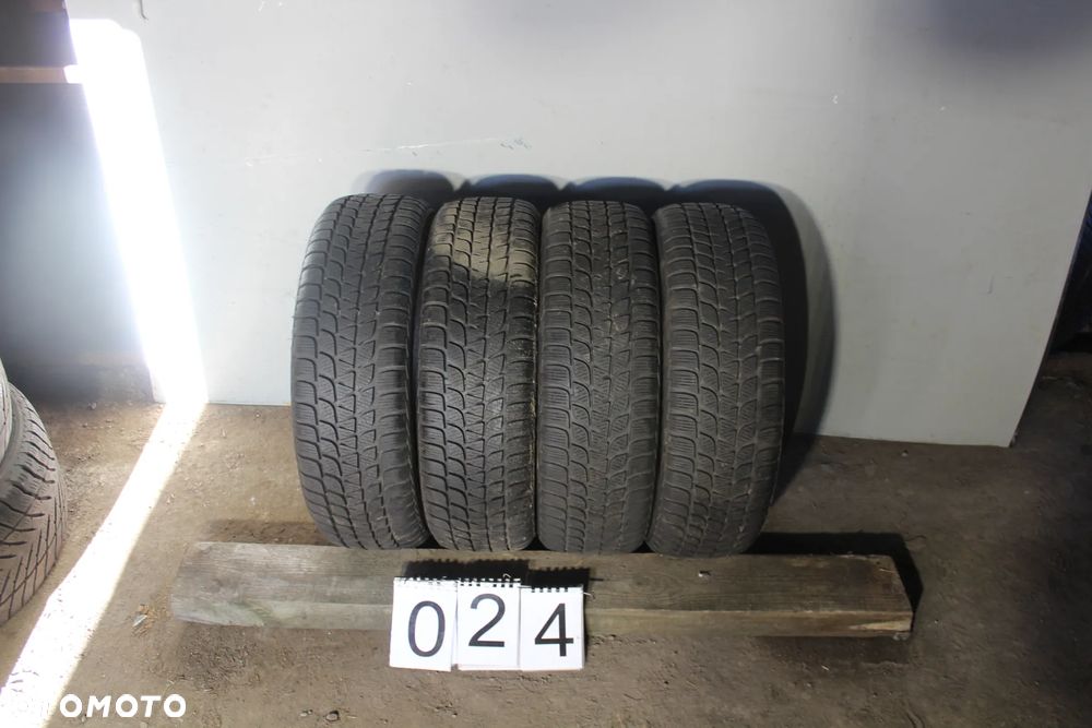ZIMOWE OPONY 4 SZTUKI (2x8mm i 2x6.5mm) Bridgestone Blizzak LM-25  195/65/16 (35/12 rok)