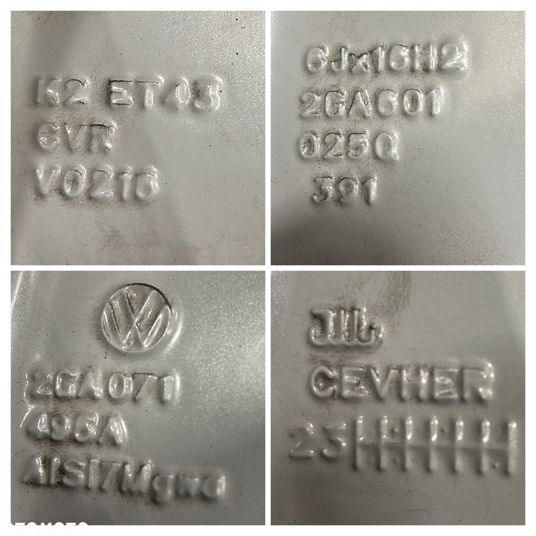 Oryginalne KOŁA FELGI 16 VW T-ROC Audi Q2 KAROQ OCTAVIA IV 205/60R16 2023r 8mm jak NOWE - 10
