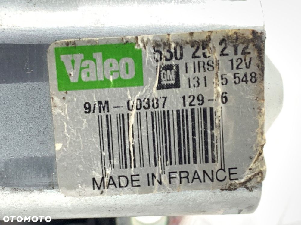 SILNIK WYCIERACZEK TYŁ - 117.00 PLN - OPEL ZAFIRA / ZAFIRA FAMILY B (A05) 2005 - 2019 1.8 (M75) 103 - 4