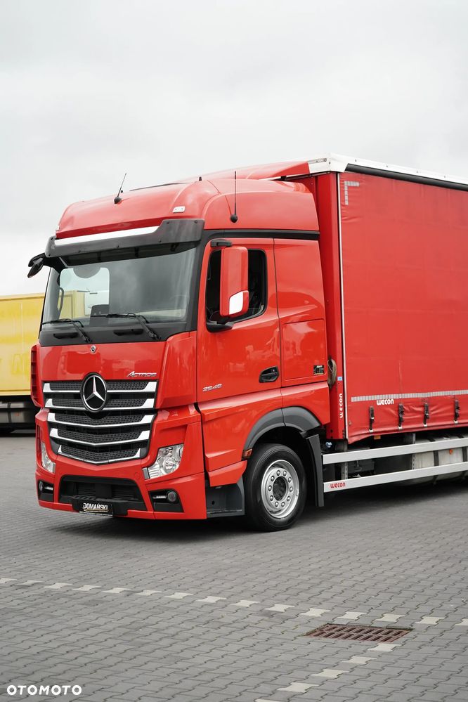Mercedes-Benz ACTROS / 2548 / ACC / E 6 / ZESTAW PRZEJAZDOWY 120 M3 / OŚ SKRĘTNA - 21