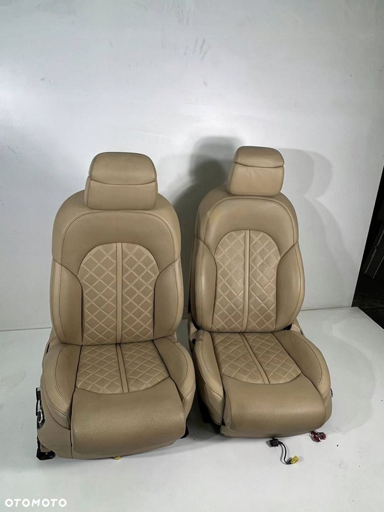 Komplet foteli MASAŻ WENTYLACJA GRZANE EU Audi A8 S8 D4 4H KOMPLET - 2