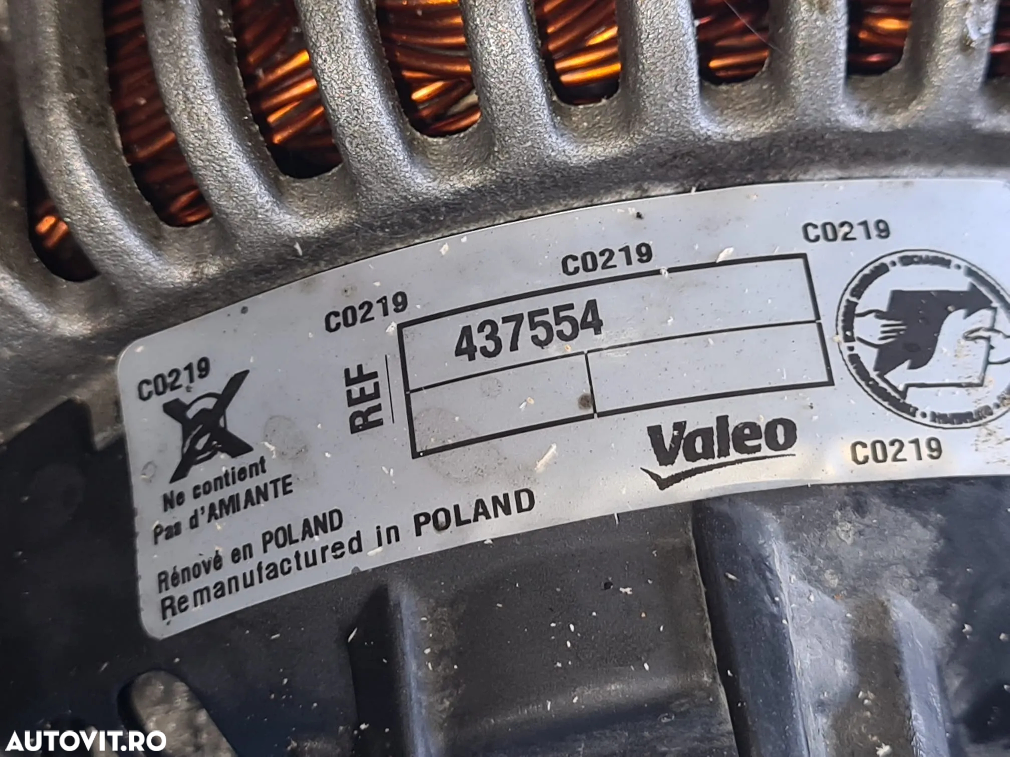 Turbina/turbosuflanta,Alternator cu actuator Audi a4 B7/A6 C6 motor 3.0 tdi,BKN - 6