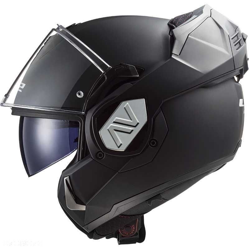 Nowy Kask LS2 FF906 ADVANT SOLID MATT XL Szczękowy ADV Black MAT ECE06 - 5
