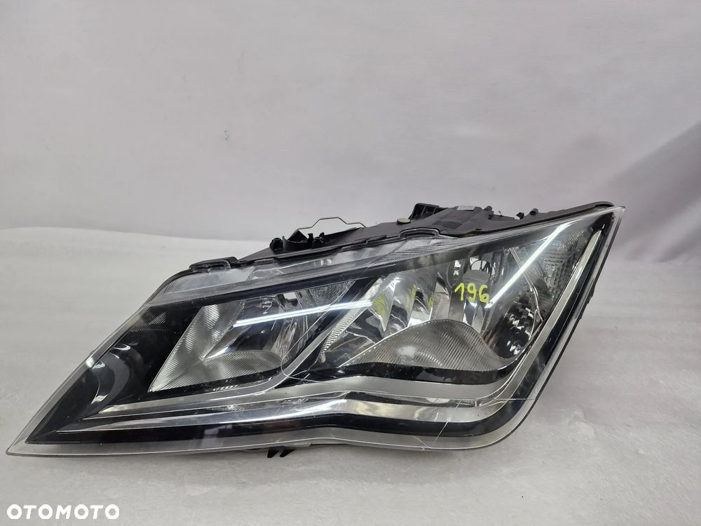 SEAT LEON 3 III 12- LEWA ZWYKŁA LAMPA PRZEDNIA PRZÓD , NR 5F1941005A , NR AUKCJI LA196 - 1