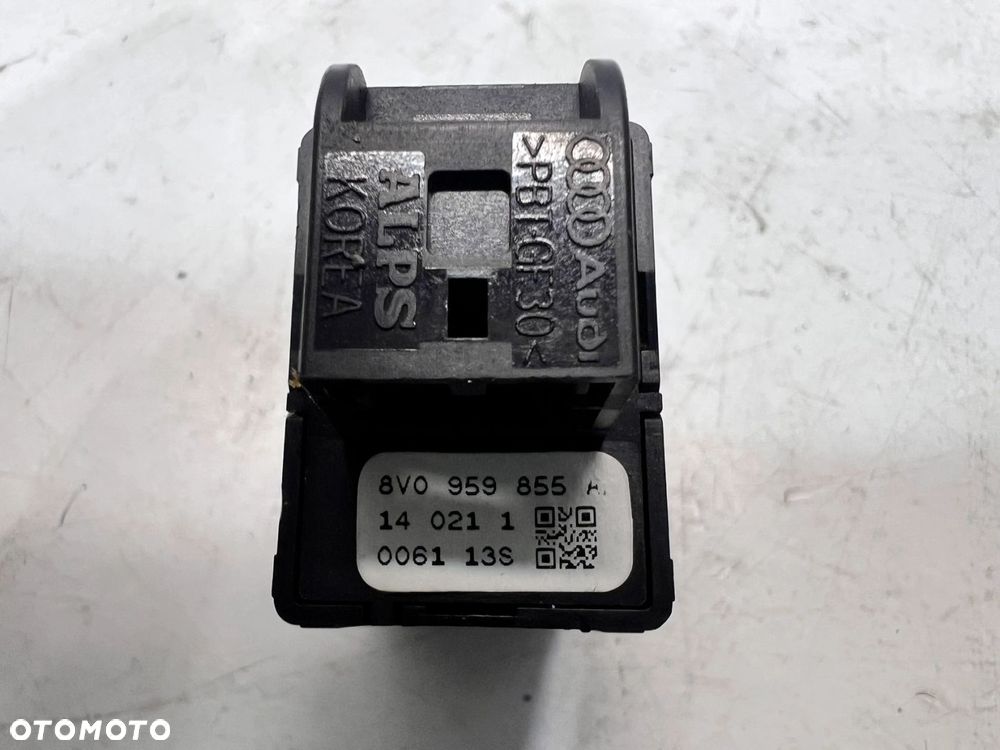 PRZEŁĄCZNIK WŁĄCZNIK SZYB AUDI A3 8V 8V0959851E KOMPLET 2/25 - 6