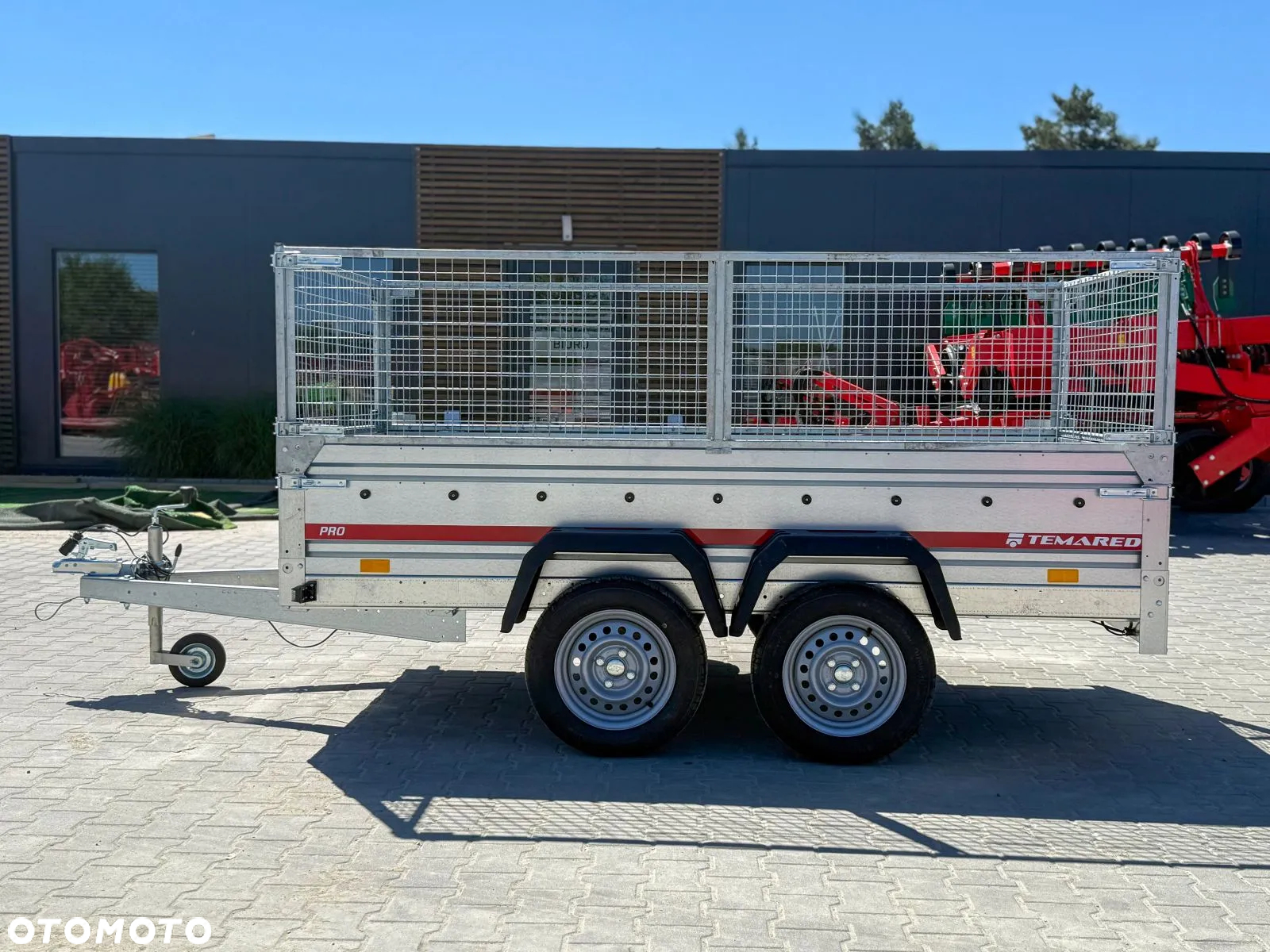 Temared PRO 2612/2 Przyczepka samochodowa 264x126cm dwuosiowa - 5