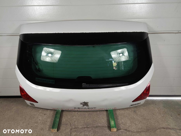 Klapa Bagażnika Peugeot 3008 I 09-16 Ewpb Biały