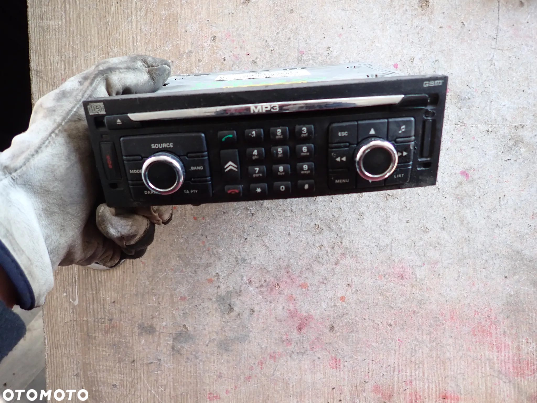 CITROEN C4 PICASSO RADIO NAWIGACJA 96645900XT - 2