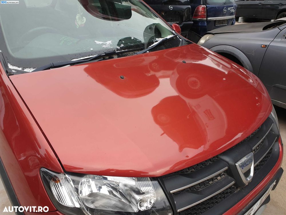 Capota Motor cu Imperfectiune Dacia Logan 2 2012 - 2016 Culoare TEB76 [Q0124] - 3