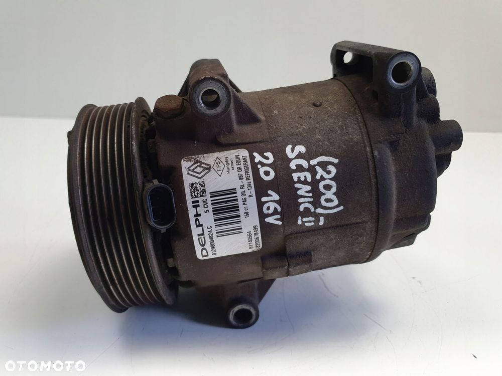 SPRĘŻARKA KLIMATYZACJI Renault Scenic II 2.0 16V _ pompa 8200678499 - 1