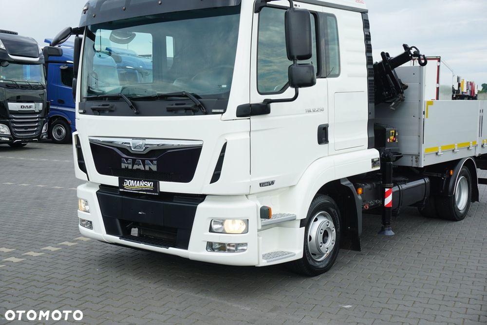 MAN / TGL / 12.250 / SKRZYNIOWY + HDS / FASSI F 65 / PILOT - 30