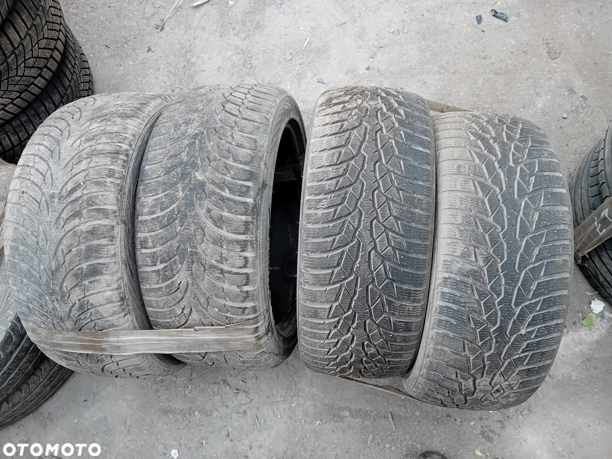 Opona Nokian WR D3 225/45 R17 91H używana zima - 4