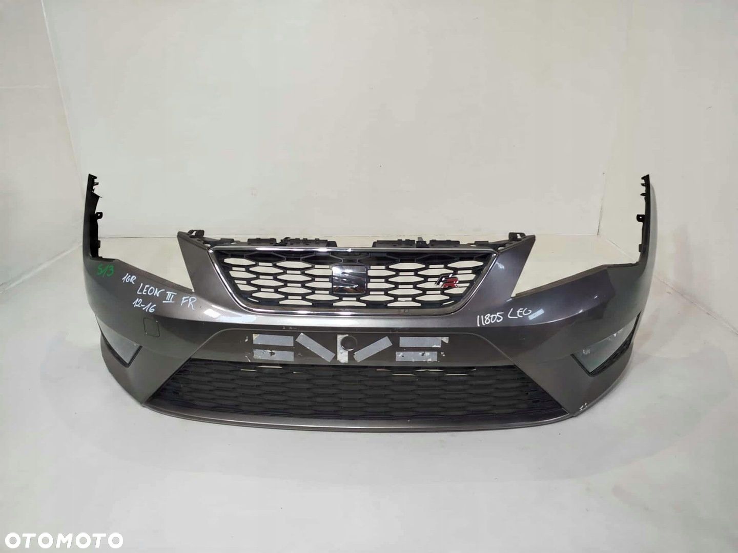 ZDERZAK PRZEDNI PRZÓD GRILL SEAT LEON III FR 12-16 - 1