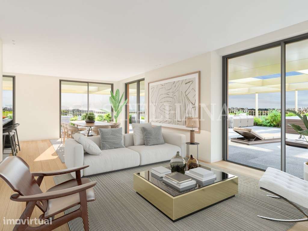Apartamento T3 com área exterior junto à Marina Do Douro - Grande imagem: 2/82