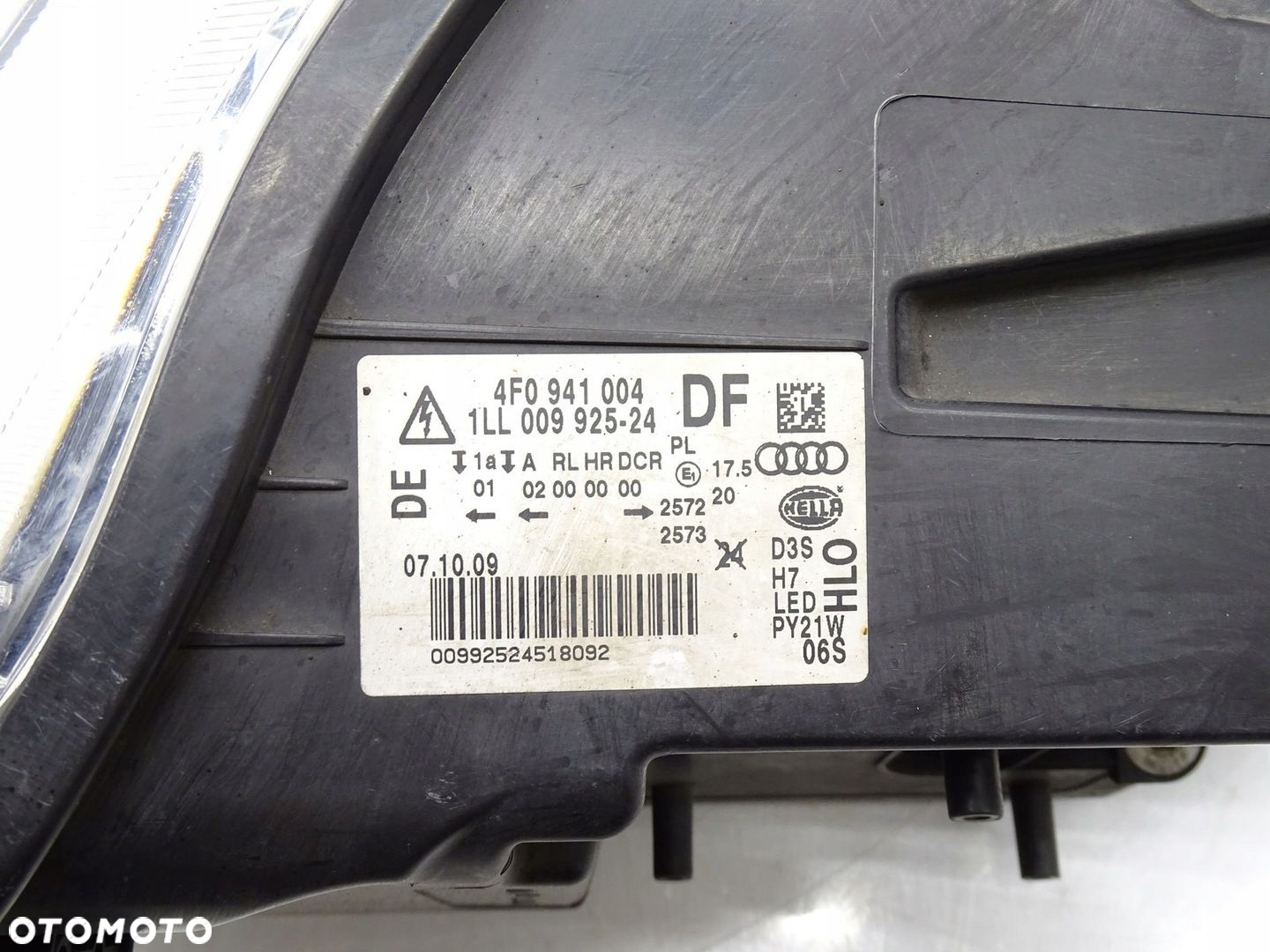 LAMPA XENON LED PRAWY PRZÓD A6 C6 LIFT 4F0941004DF - 6