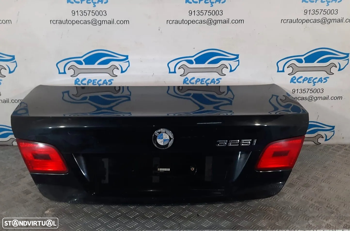 PORTA TAMPA MALA BMW SERIE 3 E92 COUPE FACELIFT 41627254428 7254428 FECHO PUXADOR - 3