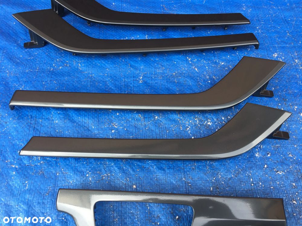 AUDI Q7 SQ7 4M S-LINE / JQ2 / DEKORY DEKOR / LISTWA LISTWY KONSOLI DRZWI / EUROPA / KOMPLET - 4