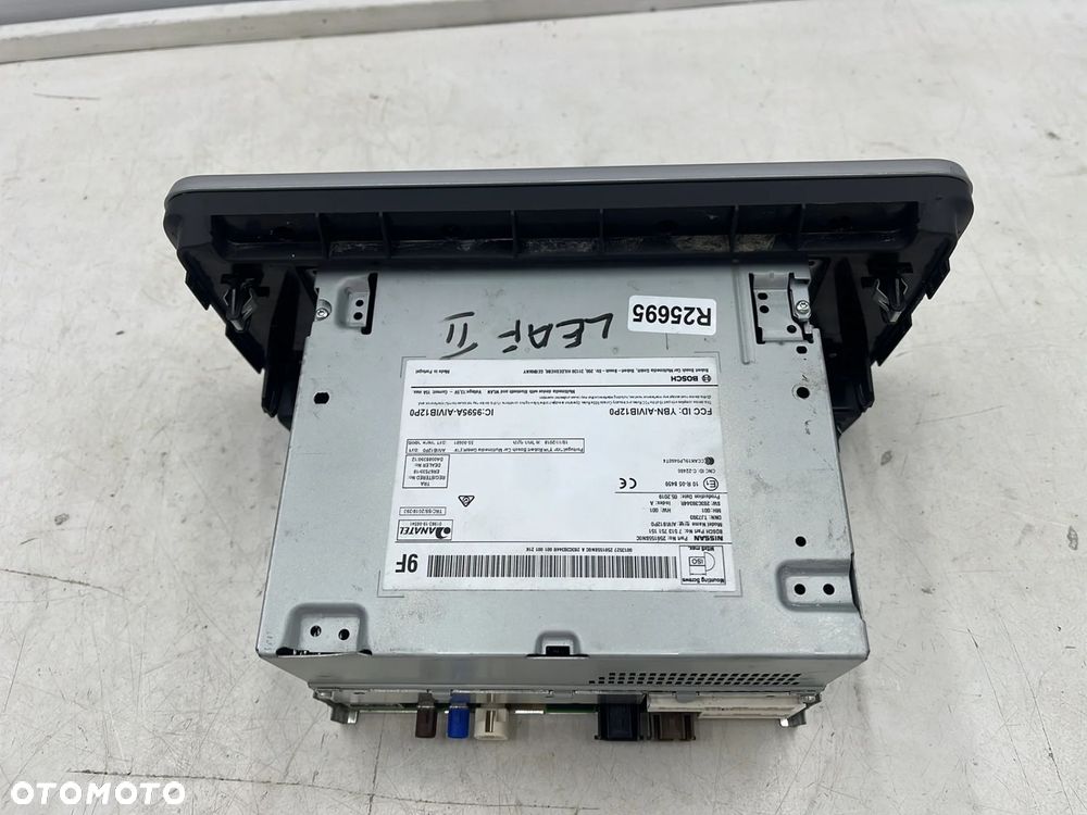 Radio Nissan Leaf 2 II ZE1 17-25r. wyświetlacz nawigacja tuner oryginalny fabryczny panel 259155sn0c - 5
