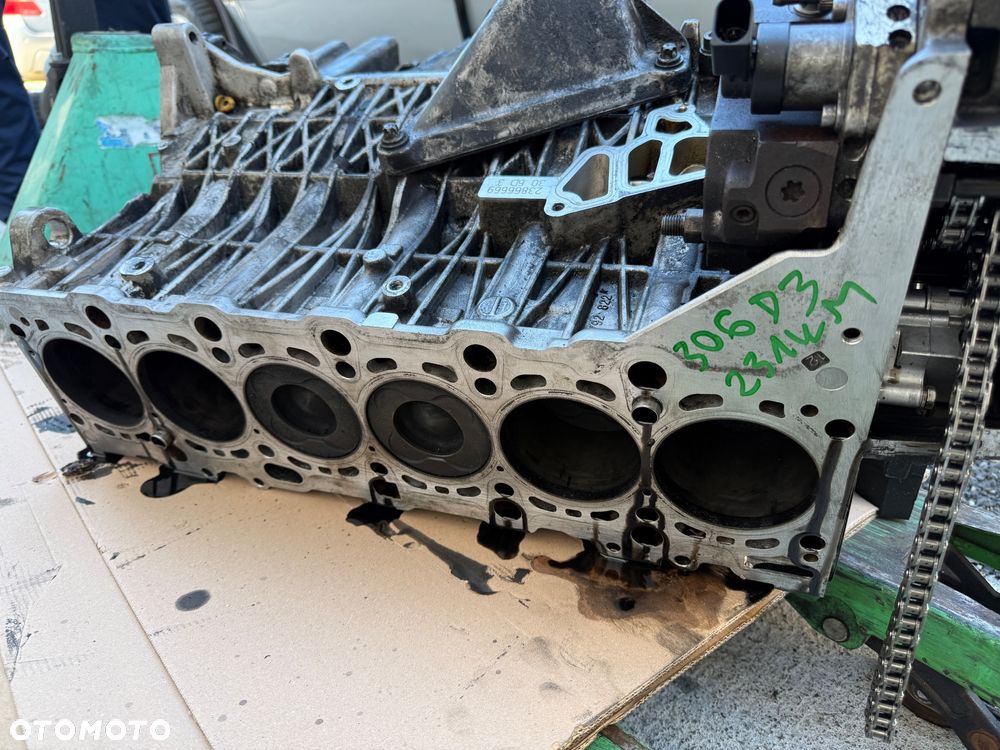 Silnik Dół blok wał tłoki M57N2 306D3 197km 231km 525d 530d e60 e90 e70 e71 e65 - 2