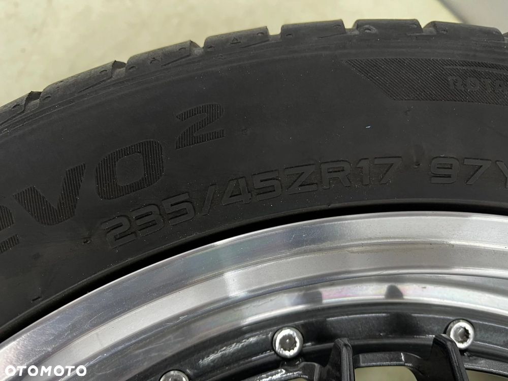 Felgi aluminiowe VW Volkswagen Audi Seat Skoda r17 cali 7,5jx17 ET48 5x112 DOTZ REVVO DARK polerowan - 5