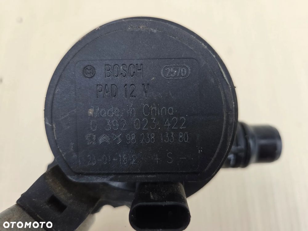 Dodatkowa pompa wody Citroen C5X 1.6 HYBRYDA   9823813380 - 4