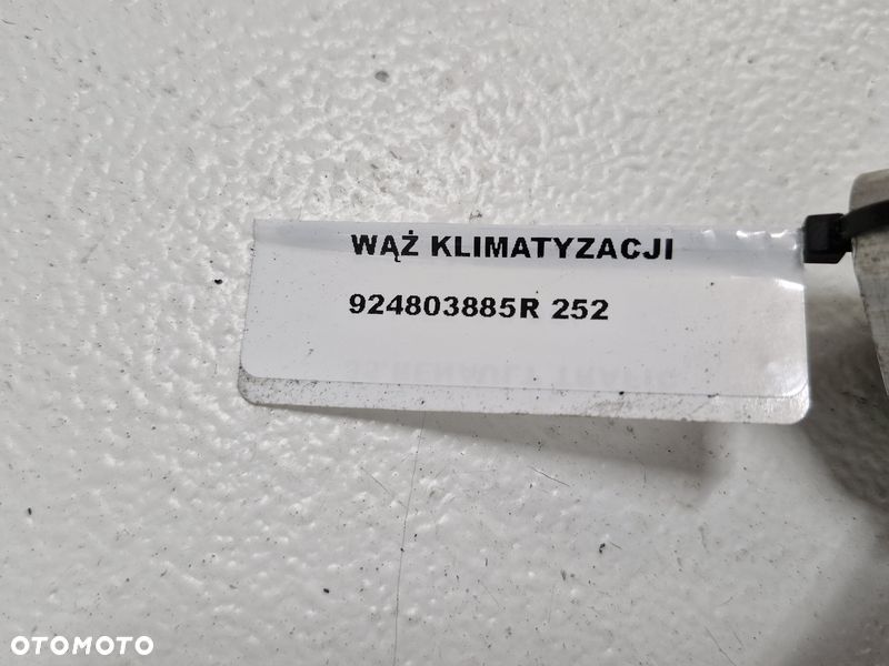 renault trafic iii lift 2.0 dci rurka przewód wąż klimatyzacji 924803885r - 9
